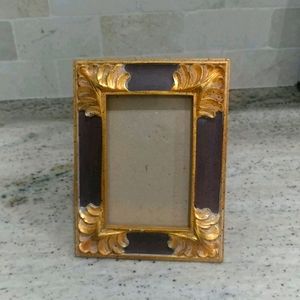 Golden Photo 4/6 Photo Frame